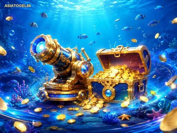 Tampilan kedua permainan Treasure Boat Fishing di asiatogel88