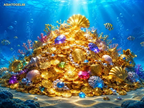 Contoh aksi menembak dalam Treasure Boat Fishing di asiatogel88